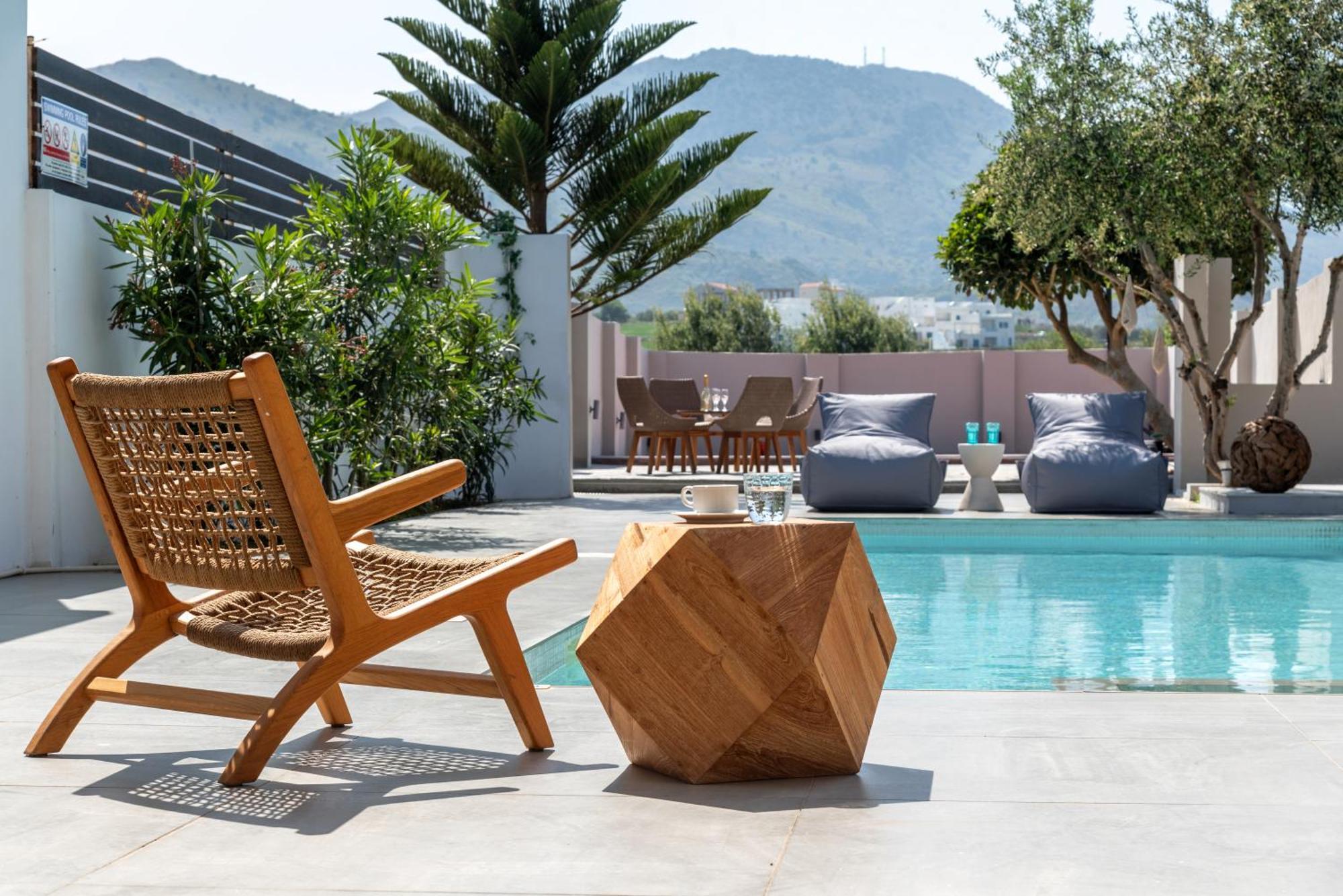 Hypnosis Beachside Villa With Private Heated Pool Georgioupoli Buitenkant foto