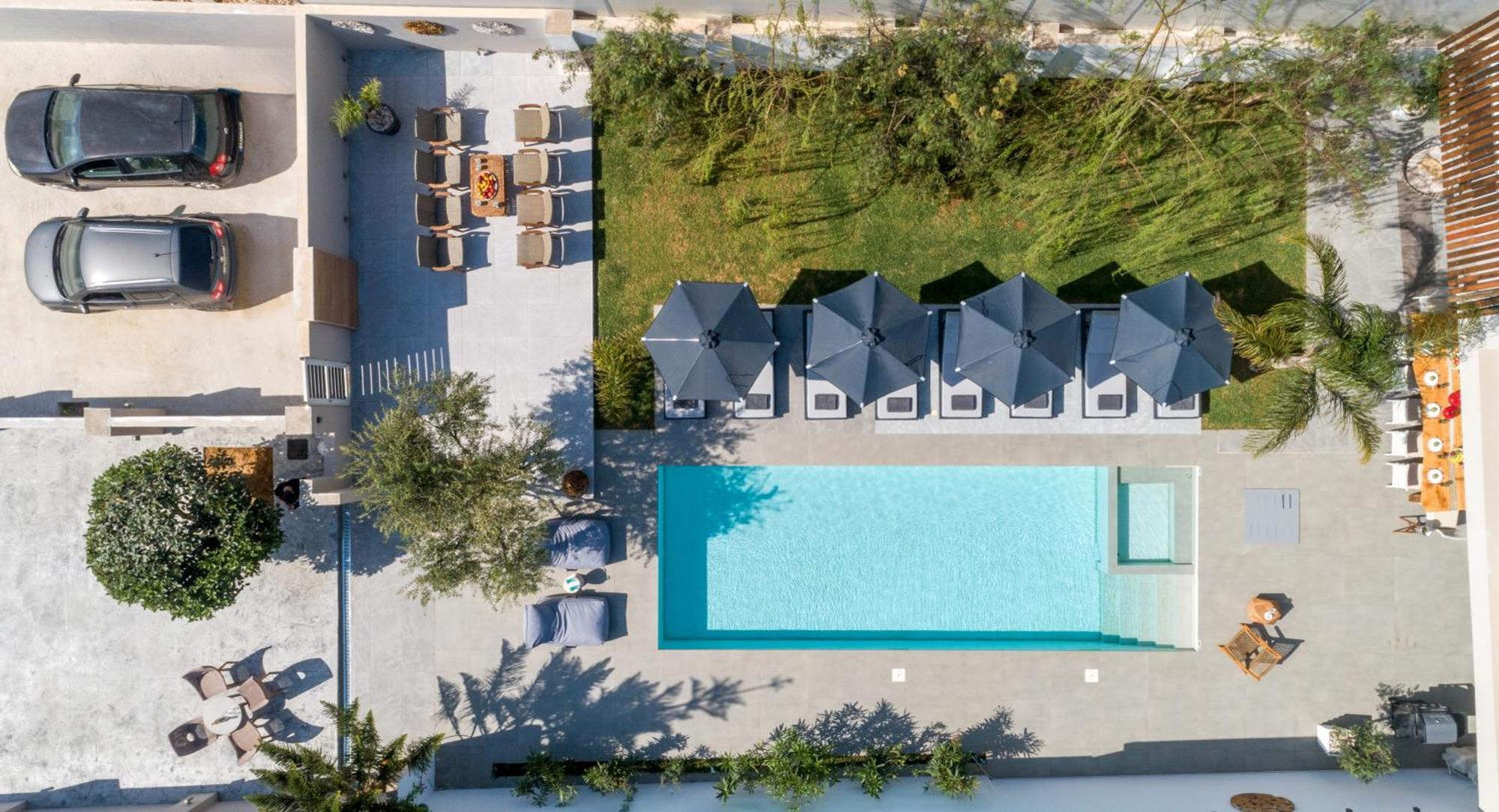 Hypnosis Beachside Villa With Private Heated Pool Georgioupoli Buitenkant foto